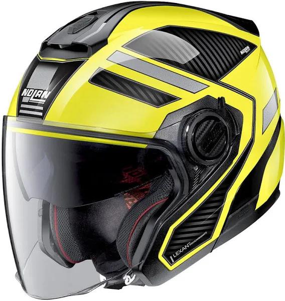 Nolan N40-5 Beltway N-COM Jet Helmet, black-yellow, Size S