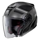 Nolan N40-5 Beltway N-COM Jet Helmet Grey XXS - Jet Helmets
