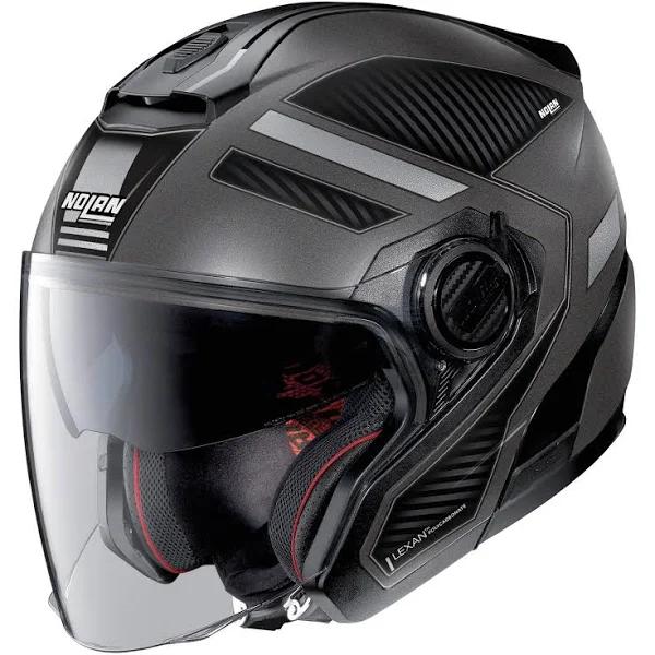 Nolan N40-5 Beltway N-COM Jet Helmet Grey XXS - Jet Helmets