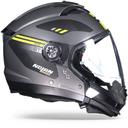 Nolan N70-2 GT Classic N-com Helmet, Black, Size L