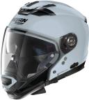 Nolan N70-2 GT Classic N-com Helmet, White, Size L