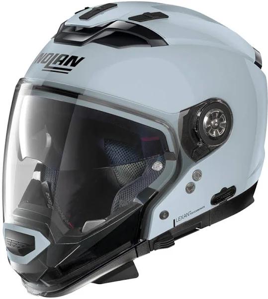 Nolan N70-2 GT Classic N-com Helmet, White, Size L