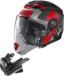 Nolan N70-2 GT Classic N-Com, Modular Helmet , Color: Grey , Size: S