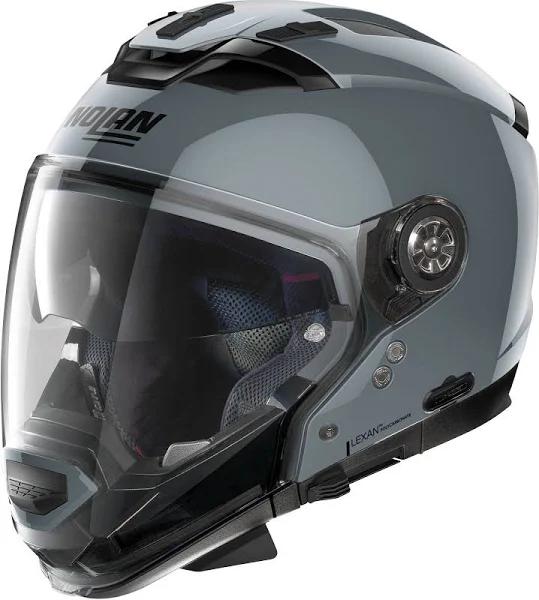 Nolan N70-2 GT Classic N-Com, Modular Helmet , Color: Grey , Size: S