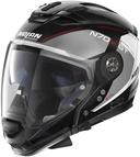 Nolan N70-2 GT Lakota N-com Helmet, black-grey-red, Size 2XL