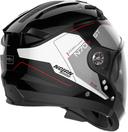 Nolan N70-2 GT Lakota N-com Helmet, black-grey-red, Size 2XL