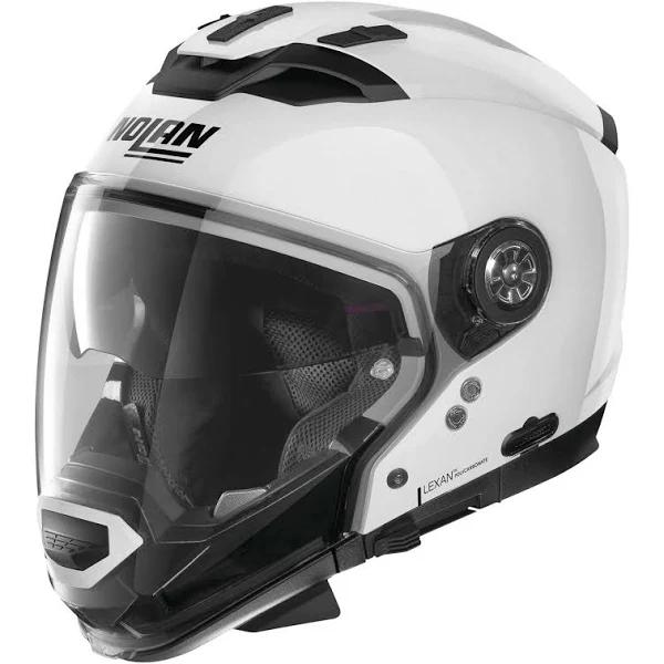 Nolan N70-2GT Helmet, XL / Metal White