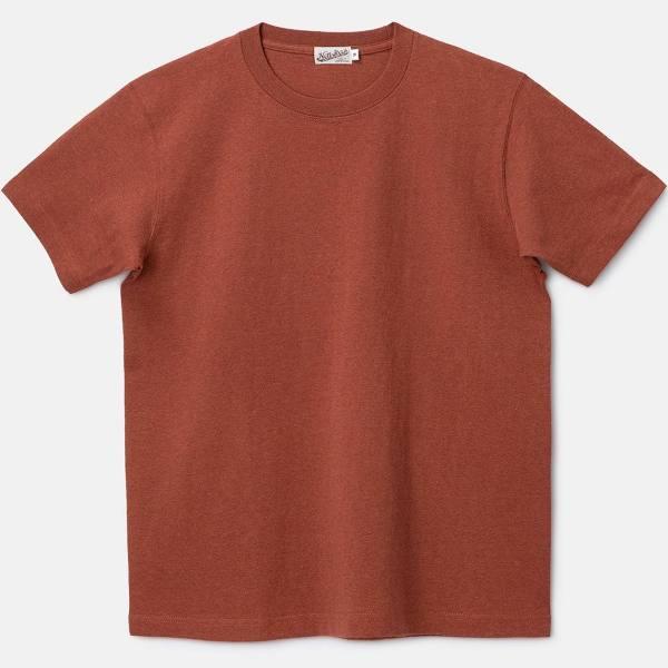 Non Stock 260g US Cotton Ringspun Relaxed Fit Tube T-Shirt | Bronson, Orange Red / L