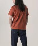 Non Stock 260g US Cotton Ringspun Relaxed Fit Tube T-Shirt | Bronson, Orange Red / XXL