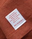 Non Stock 260g US Cotton Ringspun Relaxed Fit Tube T-Shirt | Bronson, Orange Red / XXL