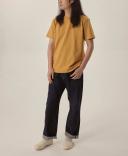 Non Stock 260g US Cotton Ringspun Relaxed Fit Tube T-Shirt | Bronson, Yellow / XL