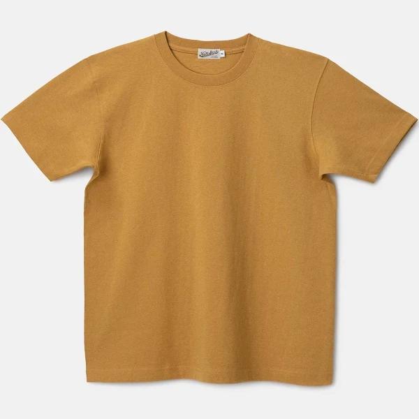 Non Stock 260g US Cotton Ringspun Relaxed Fit Tube T-Shirt | Bronson, Yellow / XXL