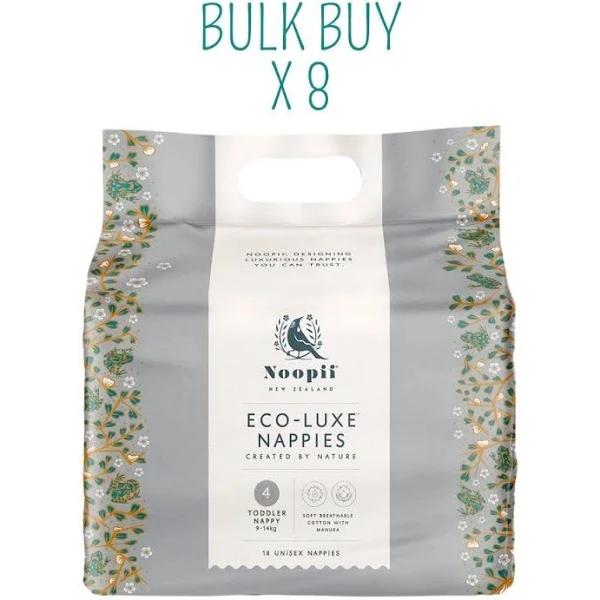 Noopii Eco Luxe Nappies - Toddler Bulk | Hello Charlie