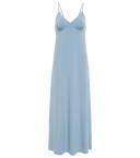 Norma Kamali, Jersey slip maxi dress, Women, Blue, L, Dresses, Materialmix