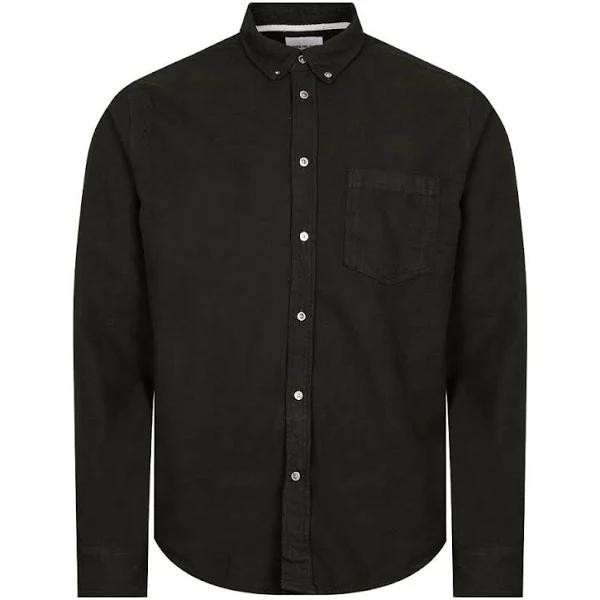 Norse Projects Anton Brushed Flannel - Dark Green - S - Men
