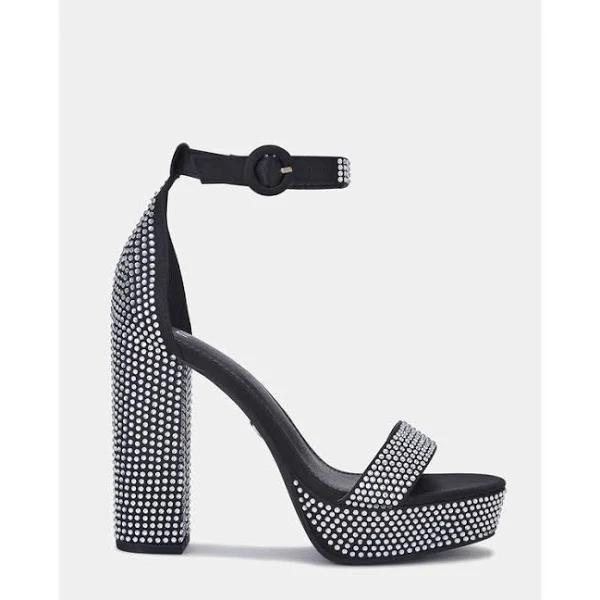 Novo Women's Ladysmith Luxe Strappy - High Heel 8 / Black