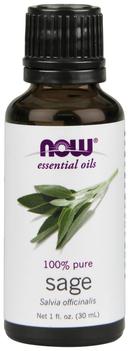 Now Essential Oil, Sage, 100% Pure - 1 oz