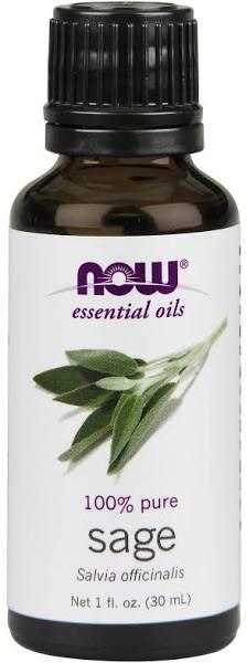 Now Essential Oil, Sage, 100% Pure - 1 oz