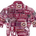 NRL Fanatics Button Up Polo Shirt - Queensland Maroons - Rugby League - Qld XL