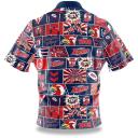 NRL Fanatics Button Up Polo Shirt - Sydney Roosters - Rugby League