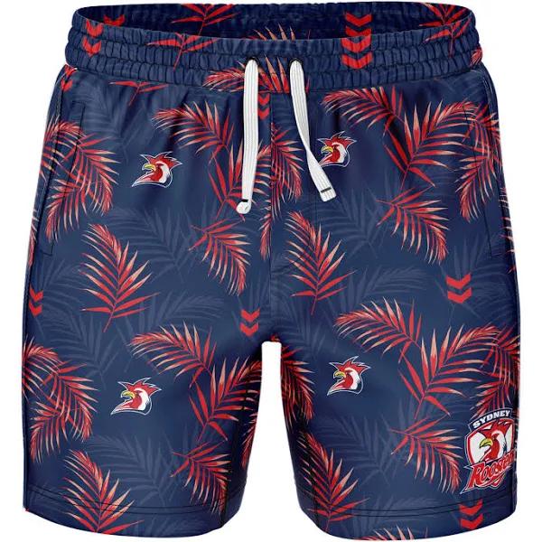 NRL Roosters 'Volley' Swim Shorts S