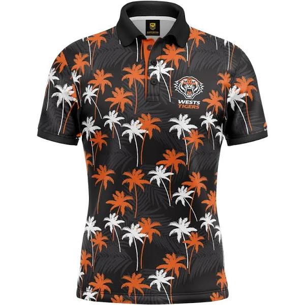 NRL Wests Tigers 'Par-Tee' Golf Polo 3XL