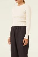 Nude Classic Knit - Snow Marle XXS