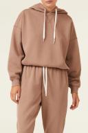 Nude Lucy - Carter Classic Hoodie in Carob Brown