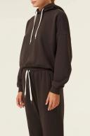 Nude Lucy - Carter Classic Hoodie in Coal