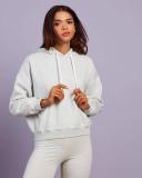 Nude Lucy - Carter Classic Hoodie - Snow Marle S