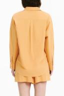 Nude Lucy Cruz Poplin Shirt - Mandarin XS