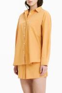 Nude Lucy Cruz Poplin Shirt - Mandarin XS