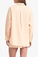 Nude Lucy Cruz Poplin Shirt - Melon XS