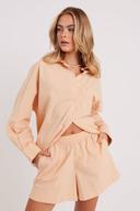 Nude Lucy Cruz Poplin Shirt - Melon XS