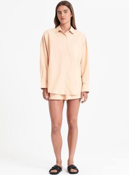 Nude Lucy Cruz Poplin Shirt - Melon XS
