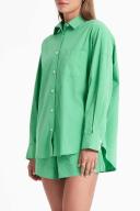 Nude Lucy Cruz Poplin Shirt - Palm XS
