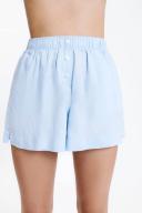 Nude Lucy - Linen Lounge Shorts in Sky Blue