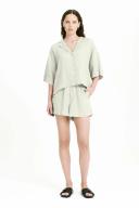 Nude Lucy Lounge Linen Short Eucalyptus XL | AfterPay Available