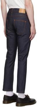 Nudie Grim Tim Jeans - Dry True Navy