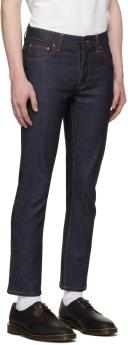 Nudie Grim Tim Jeans - Dry True Navy