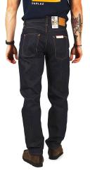 Nudie Gritty Jackson Dry Classic Mens Jeans - Navy