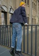 Nudie Gritty Jackson Far Out Men's Jeans - Navy
