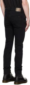 Nudie Jeans - Black Skies Lean Dean Jeans - 28/32