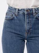 Nudie Jeans - Breezy Britt Slim Tapered Jeans in Friendly Blue