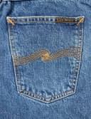 Nudie Jeans - Breezy Britt Slim Tapered Jeans in Friendly Blue