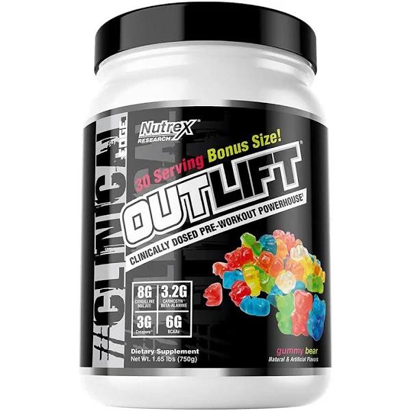 Nutrex Outlift - 30 Servings Gummy Bear