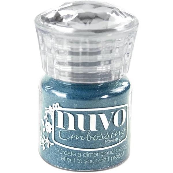 Nuvo Embossing Powder .74oz-Odyssey Blue