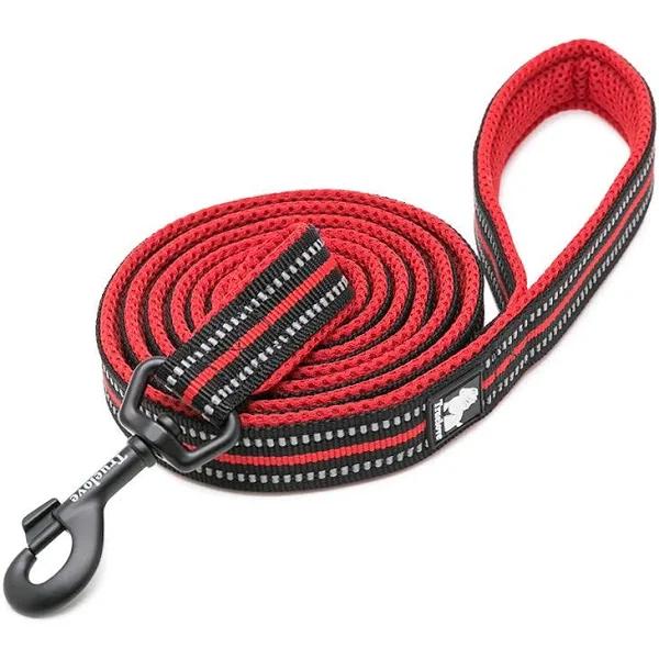 Nylon Reflective Lead 1m L / Red