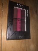 Nyx Butter Gloss 3pc. Set (Ginger Snap,strawberry Cheesecake,&devils Food Cake)