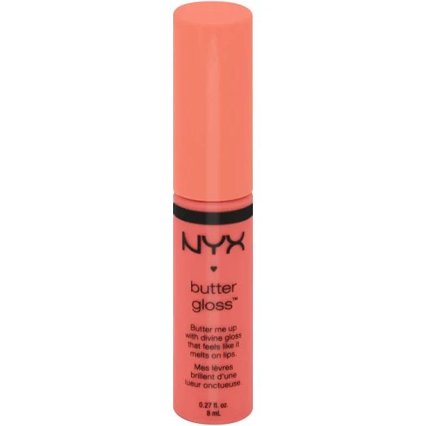 NYX Butter Lip Gloss, Apple Strudel - 0.27 fl oz tube